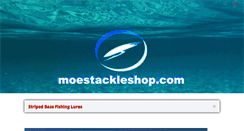 Desktop Screenshot of moestackleshop.com